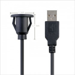 Врезной usb удлинитель для авто